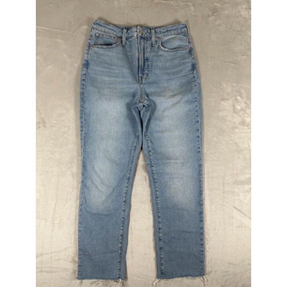 Madewell The Curvy Perfect Vintage Jeans Light Wash Straight Womens Size 27